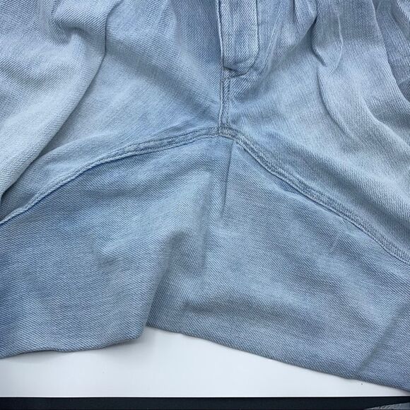 Free people size 4 paper bag high waist denim - Picture 9 of 11